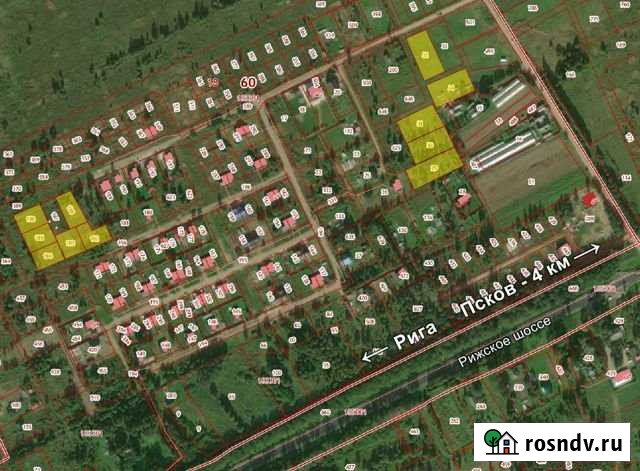 Участок ИЖС 10 сот. на продажу в Пскове Псков - изображение 1