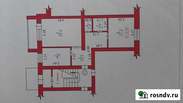 2-комнатная квартира, 52 м², 1/5 эт. на продажу в Котласе Котлас - изображение 1