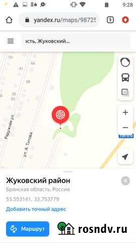 Участок ИЖС 8 сот. на продажу в Жуковке Жуковка - изображение 1