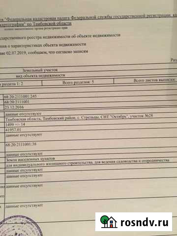 Участок ИЖС 15 сот. на продажу в Тамбове Тамбов - изображение 1