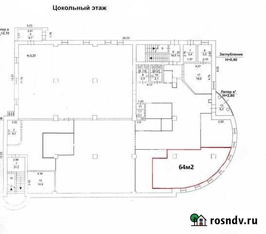 Торговое помещение, 64 кв.м. Челябинск - изображение 1