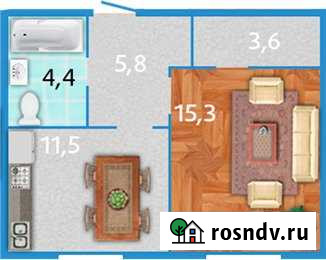 1-комнатная квартира, 40.9 м², 3/12 эт. на продажу во Всеволожске Всеволожск - изображение 1
