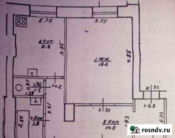 Комната 18.2 м² в 4-ком. кв., 1/5 эт. на продажу в Уфе Уфа