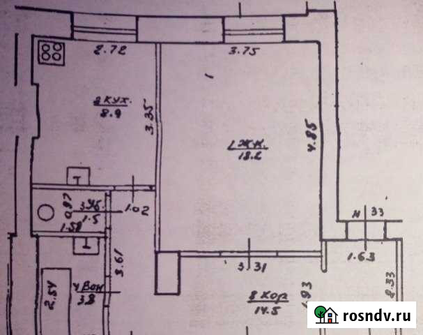 Комната 18.2 м² в 4-ком. кв., 1/5 эт. на продажу в Уфе Уфа - изображение 1