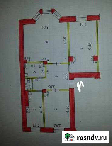 3-комнатная квартира, 71.9 м², 2/3 эт. на продажу в Котовске Котовск - изображение 1