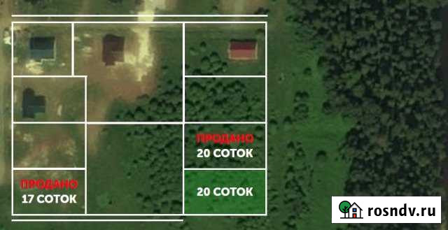 Участок ИЖС 20 сот. на продажу в Перми Пермь - изображение 1