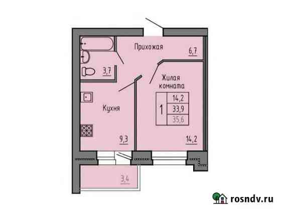 1-комнатная квартира, 35.5 м², 4/5 эт. на продажу в Орле Орёл