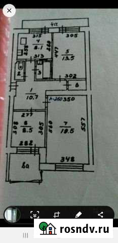 3-комнатная квартира, 70 м², 5/5 эт. на продажу в Астрахани Астрахань - изображение 1