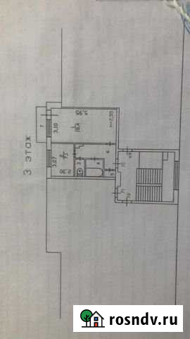 1-комнатная квартира, 36 м², 3/5 эт. на продажу в Лаголово Лаголово - изображение 1