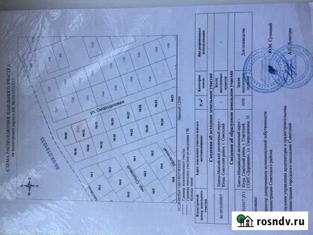 Участок ИЖС 10 сот. на продажу в Советском Ханты-Мансийского АО Советский - изображение 1