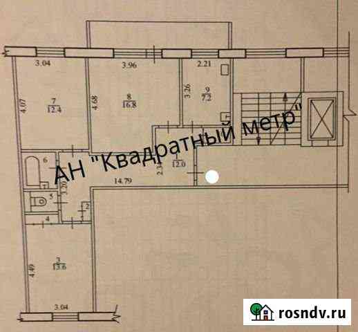 3-комнатная квартира, 68 м², 6/10 эт. на продажу в Благовещенске Амурской области Благовещенск