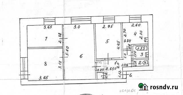 4-комнатная квартира, 60 м², 3/5 эт. на продажу в Барнауле Барнаул - изображение 1