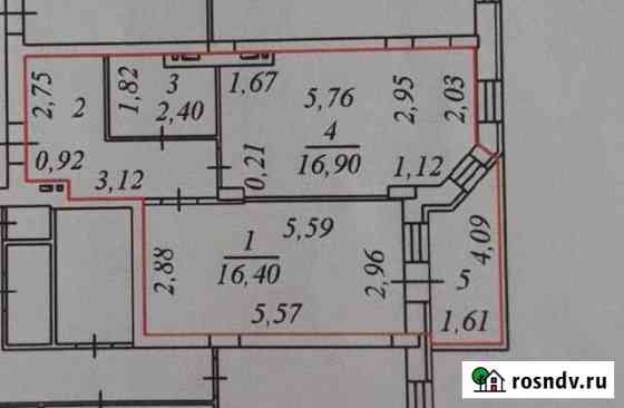 1-комнатная квартира, 51 м², 3/9 эт. на продажу в Чебоксарах Чебоксары