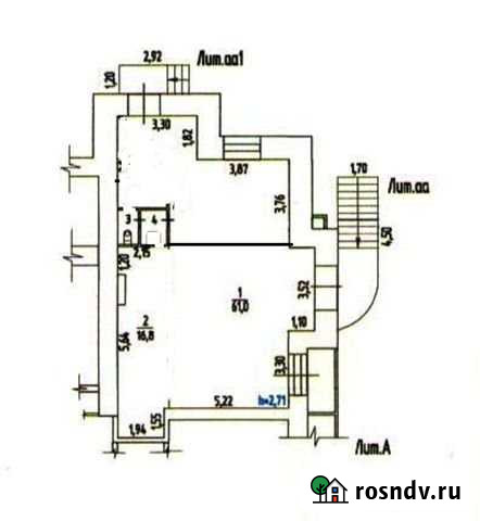 Помещение свободного назначения, 86м2 Пермь - изображение 1