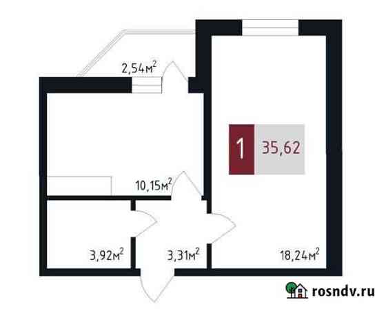 1-комнатная квартира, 35.6 м², 3/12 эт. на продажу в Новороссийске Новороссийск