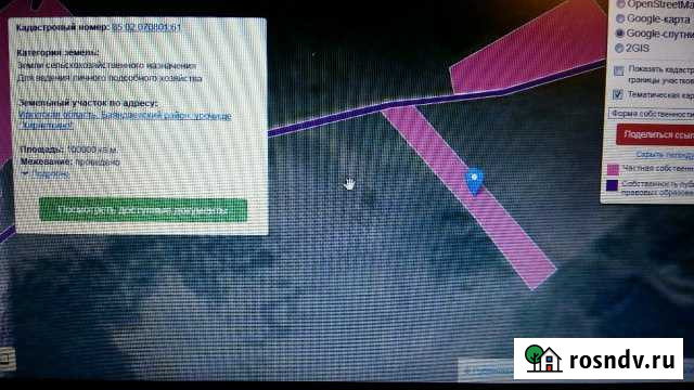Участок СНТ, ДНП 1000 сот. на продажу в Усть-Ордынском Усть-Ордынский - изображение 1