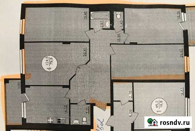 4-комнатная квартира, 125 м², 12/17 эт. на продажу в Уфе Уфа - изображение 1