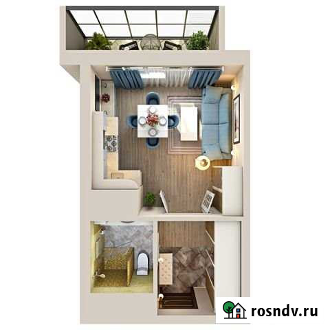 1-комнатная квартира, 30.7 м², 10/20 эт. на продажу в Казани Казань - изображение 1