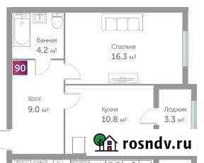 1-комнатная квартира, 42 м², 3/10 эт. на продажу в Гурьевске Калининградской области Гурьевск
