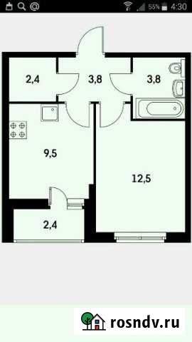 1-комнатная квартира, 32 м², 8/25 эт. на продажу в Одинцово Одинцово - изображение 1