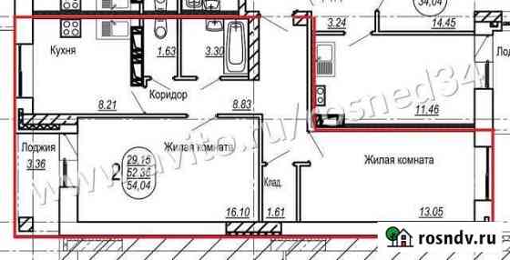 2-комнатная квартира, 53 м², 10/10 эт. на продажу в Волжском Волгоградской области Волжский
