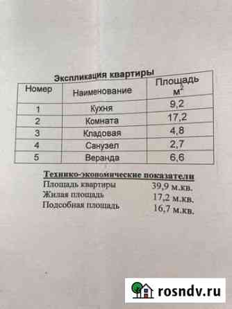 2-комнатная квартира, 44.9 м², 1/1 эт. на продажу в Кингисеппе Кингисепп