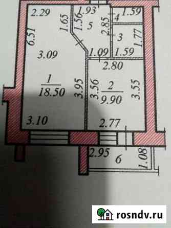 1-комнатная квартира, 40 м², 2/7 эт. на продажу в Чебоксарах Чебоксары