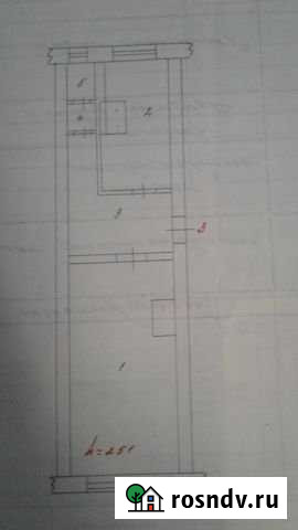 1-комнатная квартира, 31.4 м², 1/2 эт. на продажу в Белоярском Свердловской области Белоярский - изображение 1