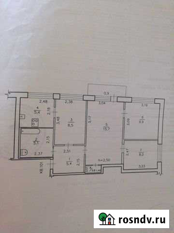 4-комнатная квартира, 59 м², 2/5 эт. на продажу в Краснокаменске Забайкальского края Краснокаменск - изображение 1