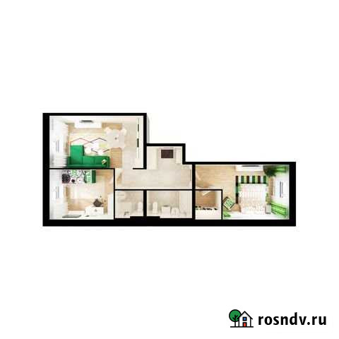 2-комнатная квартира, 67 м², 6/25 эт. на продажу в Балашихе Балашиха - изображение 1