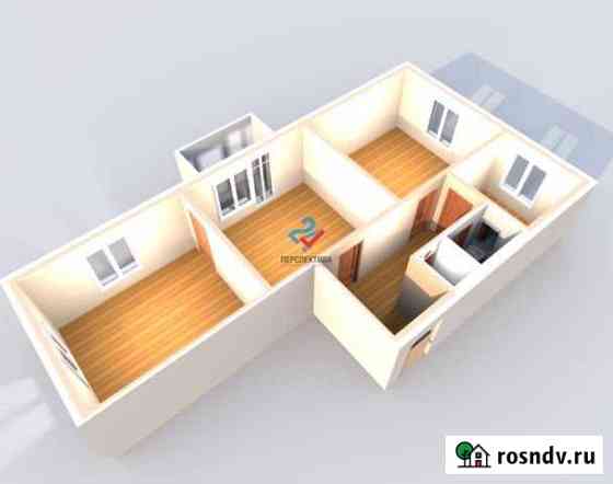 3-комнатная квартира, 63.5 м², 2/2 эт. на продажу в Белгороде Белгород
