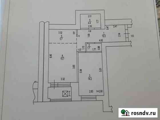 2-комнатная квартира, 56 м², 13/14 эт. на продажу в Барнауле Барнаул