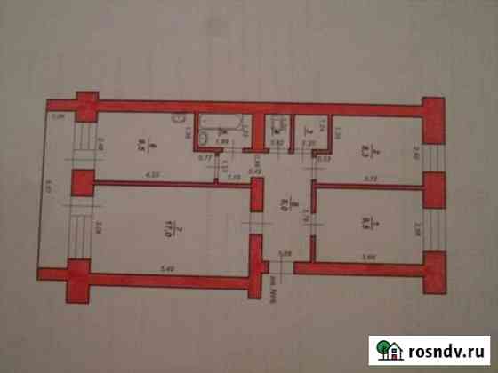 3-комнатная квартира, 55 м², 2/2 эт. на продажу в Чкаловске Чкаловск