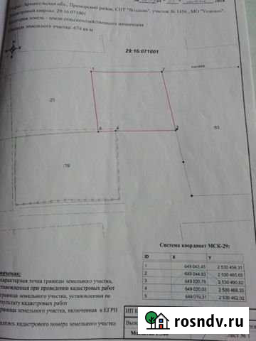 Участок СНТ, ДНП 7 сот. на продажу в Архангельске Архангельск - изображение 1