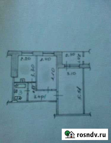 2-комнатная квартира, 43 м², 1/9 эт. на продажу в Новокузнецке Новокузнецк - изображение 1