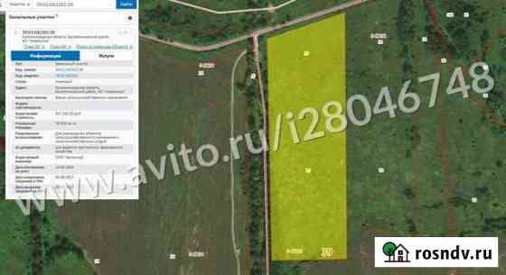 Участок СНТ, ДНП 780 сот. на продажу в Калининграде Калининград