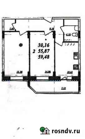2-комнатная квартира, 59.5 м², 7/17 эт. на продажу во Владимире Владимир