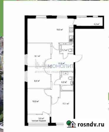 4-комнатная квартира, 80.8 м², 7/18 эт. на продажу в Нижнем Новгороде Нижний Новгород