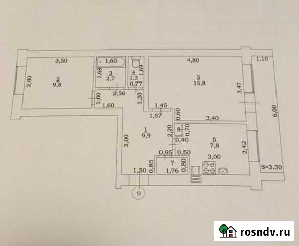 2-комнатная квартира, 50 м², 1/2 эт. на продажу в Клинцах Клинцы - изображение 1