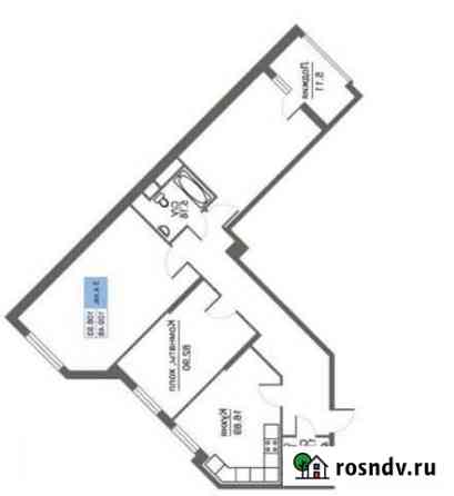 3-комнатная квартира, 110 м², 11/18 эт. на продажу в Горках-10  Горки-10