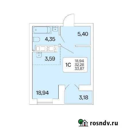 Квартира-студия, 33.9 м², 10/25 эт. на продажу в Новосибирске Новосибирск - изображение 1