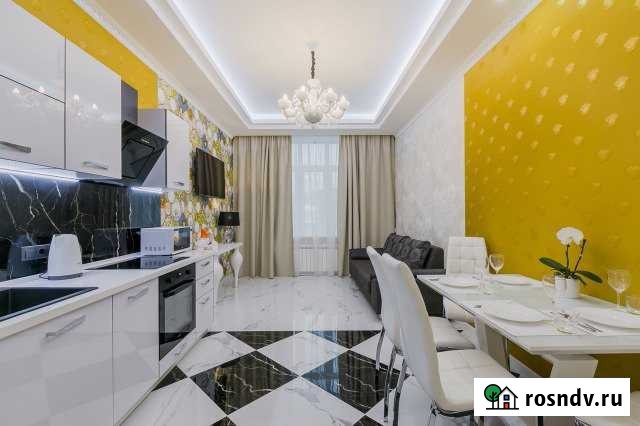 2-комнатная квартира, 65 м², 3/12 эт. в аренду посуточно в Санкт-Петербурге Санкт-Петербург - изображение 1