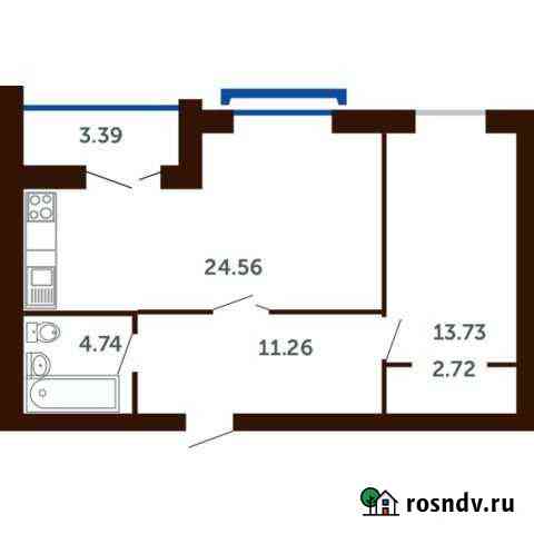 2-комнатная квартира, 58.7 м², 5/9 эт. на продажу в Стерлитамаке Стерлитамак