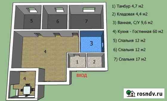 Дом 118 м² на участке 6 сот. на продажу в Георгиевске Георгиевск