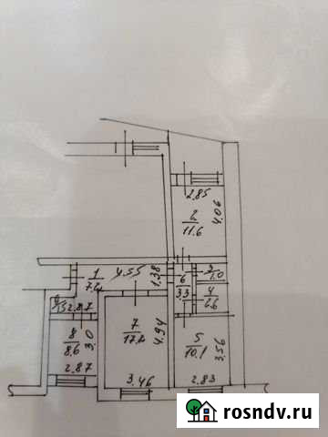 3-комнатная квартира, 65 м², 4/6 эт. на продажу в Белой Калитве Белая Калитва - изображение 1