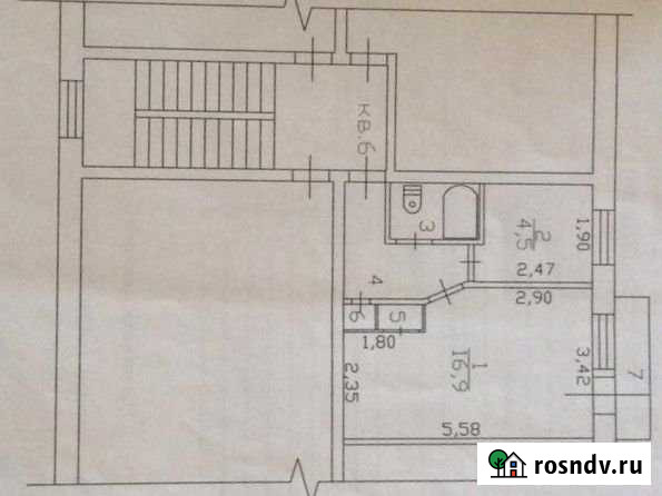 1-комнатная квартира, 29.1 м², 2/3 эт. на продажу в Старой Старая - изображение 1