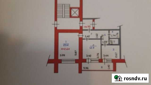 2-комнатная квартира, 68 м², 2/10 эт. на продажу в Пензе Пенза - изображение 1