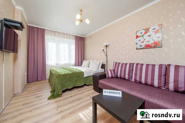 1-комнатная квартира, 40 м², 8/18 эт. в аренду посуточно в Краснодаре Краснодар - изображение 1