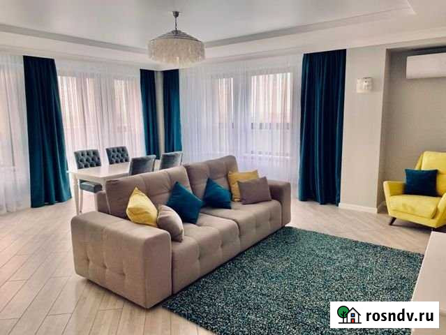 3-комнатная квартира, 116 м², 12/16 эт. в аренду на длительный срок в Краснодаре Краснодар - изображение 1
