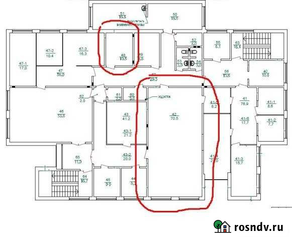 Офисное помещение, 70 кв.м. Нижний Новгород - изображение 1